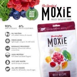 Grandma Lucy's Moxie Beef Recipe Freeze-Dried Dog Food -Cozy Paws 234280 PT2. AC SS1800 V1676648052