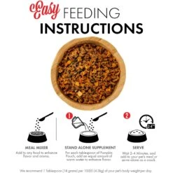 Grandma Lucy's Pumpkin Pouch Digestive Freeze-Dried Dog & Cat Food Topper, 6-oz Bag -Cozy Paws 234284 PT4. AC SS1800 V1676647252