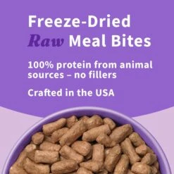 Halo Meal Bites Turducken Recipe Freeze-Dried Raw Dog Food, 14-oz Bag -Cozy Paws 234818 PT4. AC SS1800 V1657656286