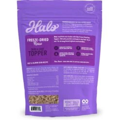 Halo Beef & Salmon Skin Recipe Freeze-Dried Raw Skin & Coat Dog Food Topper 8 Halo Beef & Salmon Skin Recipe Freeze-Dried Raw Skin & Coat Dog Food Topper -Cozy Paws 234823 PT3. AC SS1800 V1657656381