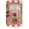 Livelong Healthy & Strong Pork & Sweet Potato Recipe Wet Dog Food, 12.5-oz Can, Case Of 12