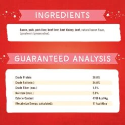 Stella & Chewy's Marie's Magical Dinner Dust What's Shak'n Bac'n Recipe Freeze-Dried Raw Dog Food Topper, 7-oz Bag -Cozy Paws 235166 PT2. AC SS1800 V1679932012