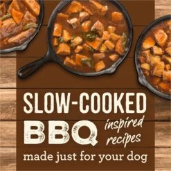 Merrick Slow Cooked BBQ Variety Pack Grain-Free Wet Dog Food -Cozy Paws 236265 PT2. AC SS1800 V1683570538