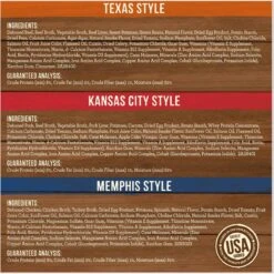 Merrick Slow Cooked BBQ Variety Pack Grain-Free Wet Dog Food -Cozy Paws 236265 PT5. AC SS1800 V1683574163