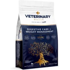 Veterinary Select Digestive Care + Weight Management Dry Dog Food, 8.5-lb Bag