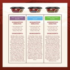 True Acre Foods Hearty Stews Variety Pack, Chicken & Vegetable Recipe, Lamb & Vegetable Recipe, Beef & Vegetable Recipe Wet Dog Food -Cozy Paws 238836 PT4. AC SS1800 V1617974208