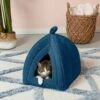 FurHaven Calming Fleece Covered Dog & Cat Bed