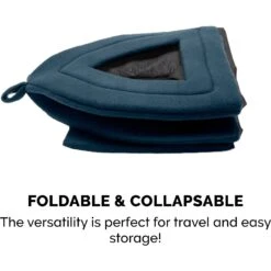 FurHaven Calming Fleece Covered Dog & Cat Bed -Cozy Paws 244616 PT4. AC SS1800 V1612503695