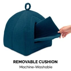 FurHaven Calming Fleece Covered Dog & Cat Bed -Cozy Paws 244616 PT5. AC SS1800 V1612500101