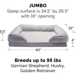 FurHaven Velvet Waves Perfect Comfort Cooling Gel Bolster Cat & Dog Bed With Removable Cover -Cozy Paws 244658 PT4. AC SS1800 V1667227639