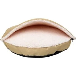 HappyCare Textiles Durable Oxford To Sherpa Pet Cave Covered Cat & Dog Bed With Removable Cover -Cozy Paws 245752 PT4. AC SS1800 V1596056758