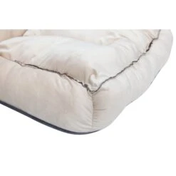 HappyCare Textiles Rectangle Ultra-Soft Bolster Cat & Dog Bed -Cozy Paws 245758 PT4. AC SS1800 V1596056470