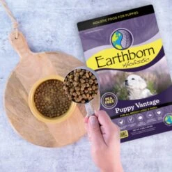 Earthborn Holistic Puppy Vantage Dry Dog Food -Cozy Paws 247175 PT3. AC SS1800 V1612400177