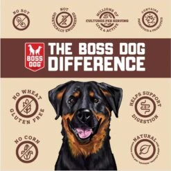 Boss Dog Fish Flavor Freeze-Dried Dog Food, 12-oz Pouch -Cozy Paws 248099 PT4. AC SS1800 V1672342670