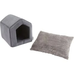 Frisco House Cave Cat & Dog Covered Bed -Cozy Paws 251241 PT2. AC SS1800 V1615524787
