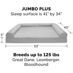 FurHaven Quilted Full Support Orthopedic Sofa Dog & Cat Bed -Cozy Paws 251838 PT4. AC SS1800 V1690221235