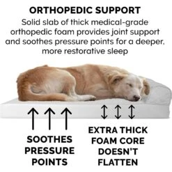 FurHaven Quilted Full Support Orthopedic Sofa Dog & Cat Bed -Cozy Paws 251838 PT6. AC SS1800 V1611070694