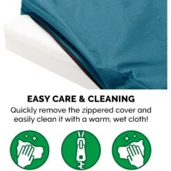 FurHaven Deluxe Oxford Full Support Dog & Cat Bed With Removable Cover -Cozy Paws 251890 PT7. AC SS1800 V1602826909