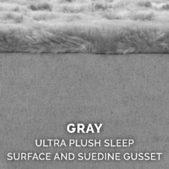 FurHaven NAP Ultra Plush Full Support Orthopedic Deluxe Dog & Cat Bed -Cozy Paws 251906 PT8. AC SS1800 V1613746010