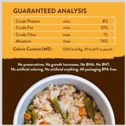 Portland Pet Food Company Hopkins' Pork N' Potato Homestyle Wet Dog Food Topper, 9-oz Pouch, Case Of 4 -Cozy Paws 252875 PT5. AC SS1800 V1693247817