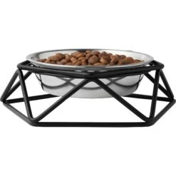 Frisco Elevated Stainless Steel Dog & Cat Bowl With Metal Stand -Cozy Paws 253055 PT3. AC SS1800 V1616594210