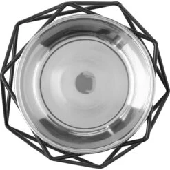 Frisco Elevated Stainless Steel Dog & Cat Bowl With Metal Stand -Cozy Paws 253055 PT4. AC SS1800 V1616595691