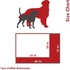 Majestic Pet Villa Super Value Dog Bed -Cozy Paws 253358 PT3. AC SS1800 V1601101872