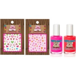 Piggy Paint Puppy Paint Water Based Dog Nail Polish & Nail Art Set, 0.5-oz Bottle, 2 Count