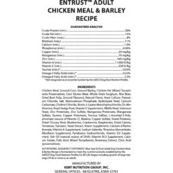 Blue Seal EnTrust Adult Chicken Meal & Barley Recipe Dry Dog Food -Cozy Paws 255288 PT4. AC SS1800 V1602718882