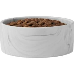Frisco Marble Design Non-skid Ceramic Dog & Cat Bowl -Cozy Paws 256056 PT4. AC SS1800 V1615311780