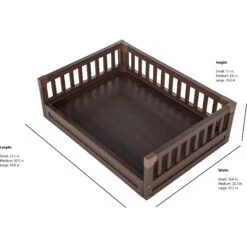 New Age Pet ECOFLEX Buddy's Raised Dog Daybed -Cozy Paws 258184 PT6. AC SS1800 V1605223919