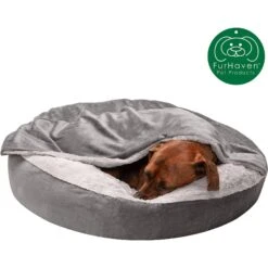 FurHaven Wave Covered Pillow Cat & Dog Bed -Cozy Paws 258985 PT3. AC SS1800 V1604105793