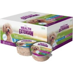 Health Extension Little Cups Chicken & Turkey Recipe Variety Pack Small Breed Grain-Free Wet Puppy Food