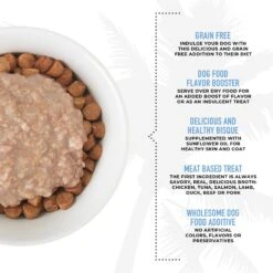 Tiki Dog Born Carnivore Flavor Booster Duck Bisque Non-GMO Wet Dog Food Topper -Cozy Paws 259166 PT4. AC SS1800 V1701796130