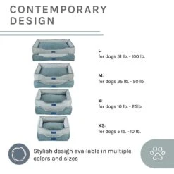 Sam's Pets Arthur Dog Bed -Cozy Paws 261808 PT4. AC SS1800 V1635095805