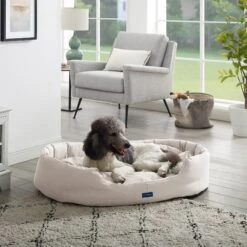 Sam's Pets Missy Round Dog Bed -Cozy Paws 261832 PT1. AC SS1800 V1635095250
