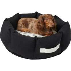 Frisco Indoor/Outdoor Deep Dish Cuddler Bolster Cat & Dog Bed -Cozy Paws 262150 PT2. AC SS1800 V1619535441