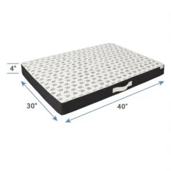 Frisco Indoor/Outdoor Arrow Print Pillow Dog Bed W/Removable Cover -Cozy Paws 262153 PT1. AC SS1800 V1619643907