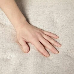 Frisco Faux Linen Corner Personalized Bolster Dog Bed W/Removable Cover -Cozy Paws 262158 PT6. AC SS1800 V1615570022