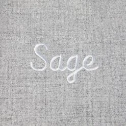 Frisco Faux Linen Corner Personalized Bolster Dog Bed W/Removable Cover, Harbour Blue, L -Cozy Paws 262160 PT3. AC SS1800 V1615570119