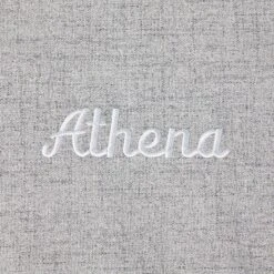 Frisco Faux Linen Corner Personalized Bolster Dog Bed W/Removable Cover, Harbour Blue, XL -Cozy Paws 262161 PT3. AC SS1800 V1615570115