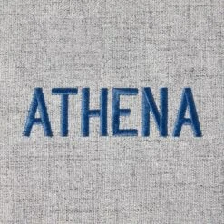 Frisco Faux Linen Corner Personalized Bolster Dog Bed W/Removable Cover, Harbour Blue, XL -Cozy Paws 262161 PT4. AC SS1800 V1615569989