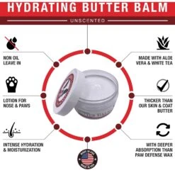 Warren London Hydrating Butter Nose & Paw Dog Balm, 4-oz Jar -Cozy Paws 263434 PT1. AC SS1800 V1660310573