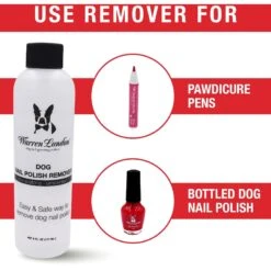 Warren London Dog Nail Polish Remover, 6-oz Bottle -Cozy Paws 263440 PT3. AC SS1800 V1657656519