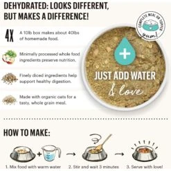 The Honest Kitchen Whole Grain Fish & Oat Recipe Dehydrated Dog Food -Cozy Paws 263728 PT5. AC SS1800 V1659908541