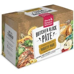 The Honest Kitchen Butcher Block Pate Variety Pack Wet Dog Food, 10.5-oz Pouch, Case Of 3 -Cozy Paws 263734 PT1. AC SS1800 V1613204204