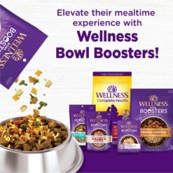 Wellness CORE Bowl Boosters Joint Health Adult Dry Dog Food Topper, 4-oz Bag -Cozy Paws 264865 PT6. AC SS1800 V1703709258