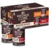 Wellness CORE Digestive Health Chicken & Beef Pate Variety Pack Grain-Free Wet Dog Food -Cozy Paws 264888 MAIN. AC SS1800 V1623198170