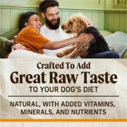 Merrick Healthy Grains Raw-Coated Kibble Real Chicken + Brown Rice Recipe Freeze-Dried Dry Dog Food -Cozy Paws 265200 PT5. AC SS1800 V1673561286