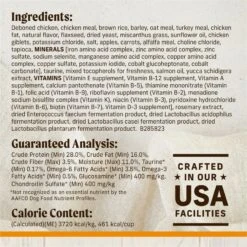 Merrick Healthy Grains Raw-Coated Kibble Real Chicken + Brown Rice Recipe Freeze-Dried Dry Dog Food -Cozy Paws 265200 PT6. AC SS1800 V1673561286